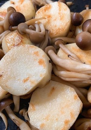 長芋としめじの醤油バター☆-レシピのメイン写真