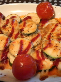 ズッキーニの…マヨ♪トマ♪チーズ焼き♪-レシピのメイン写真