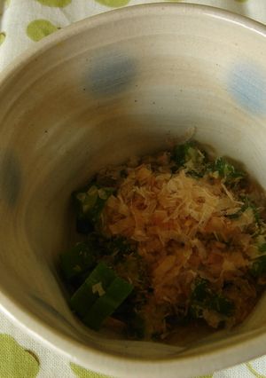 オクラのおかか和え-レシピのメイン写真