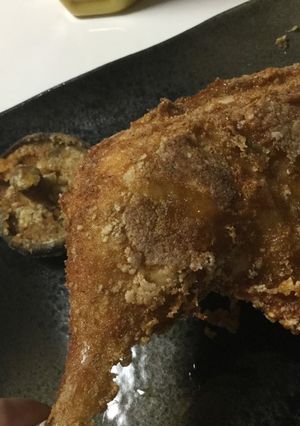 カレー味の骨付きモモ肉の唐揚げ-レシピのメイン写真