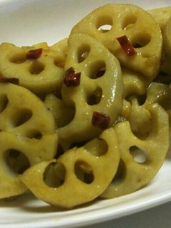 ごろっと!蓮根の甘辛炒め!-レシピのメイン写真