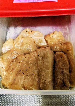 鶏肉の保存-レシピのメイン写真