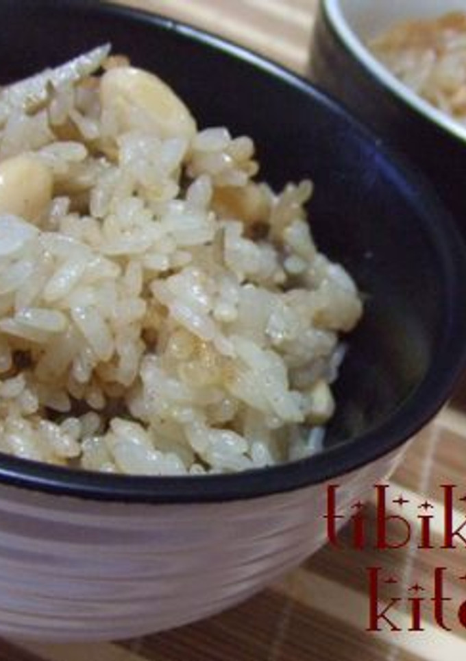 牛丼の残り汁DE炊き込みご飯。-レシピのメイン写真