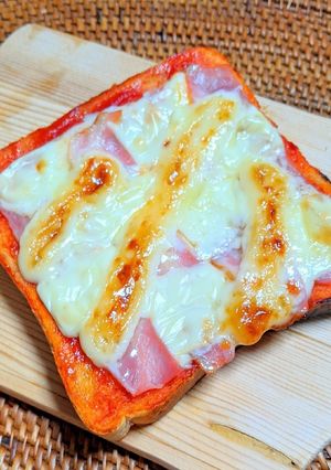 市松模様チーズベーコントースト-レシピのメイン写真