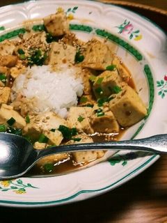 ダイエット❗木綿豆腐を焼肉のタレで✨☺⛄-レシピのメイン写真