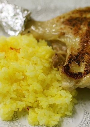 サフランライス☆炊く→オイルと塩がうまい-レシピのメイン写真