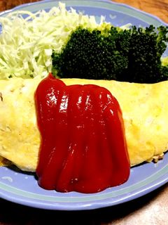 誰でも簡単!ミンチと玉ねぎの人気オムレツ-レシピのメイン写真