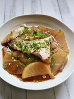 簡単で覚えやすい!大根とぶりのあら煮-レシピのメイン写真
