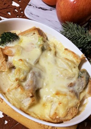 白菜のグラタン(パスタ編)-レシピのメイン写真