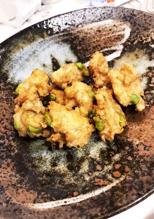 ちりめんじゃこと枝豆のふわふわナゲット-レシピのメイン写真