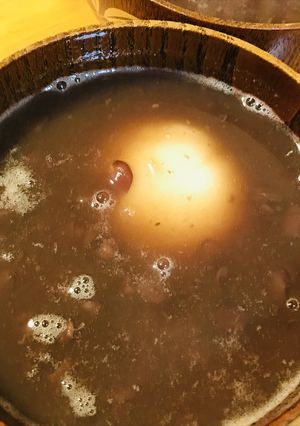 甘さシフト●黒蜜プラスのもち入りぜんざい-レシピのメイン写真