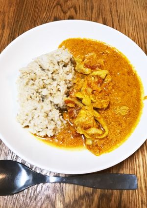 電子レンジで本格バターチキンカレー-レシピのメイン写真