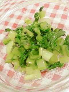 かぶの葉☆簡単浅漬け☆-レシピのメイン写真