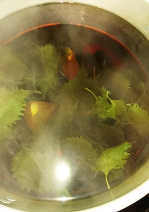 青じそ紅茶-レシピのメイン写真