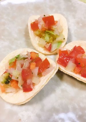 ポテチでタコス風-レシピのメイン写真