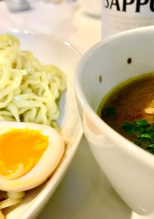 超濃厚！圧力鍋で豪快煮干しカレーつけ麺♪-レシピのメイン写真