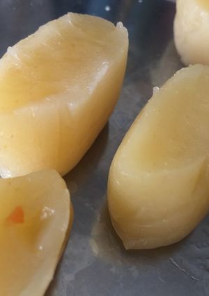 モッチモチ♪レンジでじゃがいも白玉-レシピのメイン写真