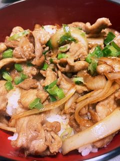 超簡単!特製ぶた丼!-レシピのメイン写真