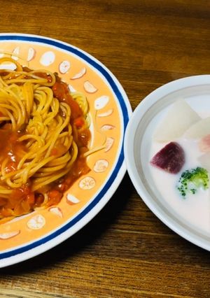 赤カブの映えピンクスープ〜パスタ添え〜-レシピのメイン写真