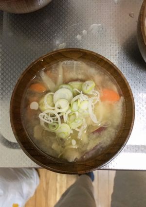 簡単！冷凍豚汁の具とさつまいもの豚汁-レシピのメイン写真