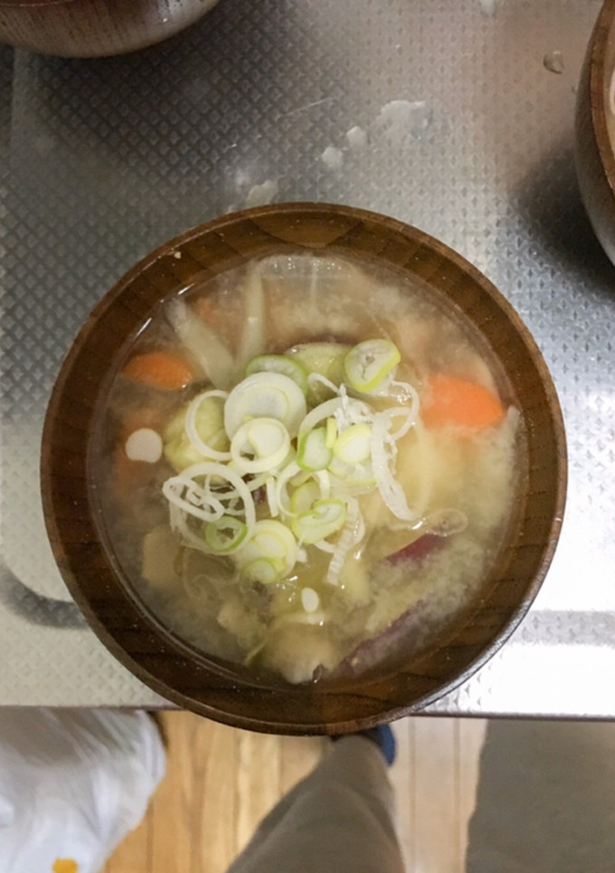 簡単！冷凍豚汁の具とさつまいもの豚汁-レシピのメイン写真