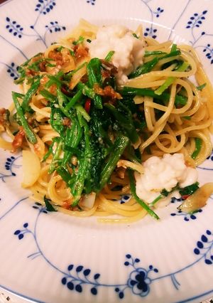 白子とセリのパスタ-レシピのメイン写真