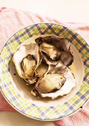 レンジで蒸しカキ-レシピのメイン写真