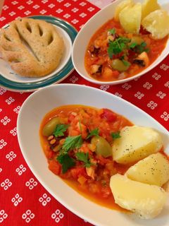 たこのピリ辛トマト煮-レシピのメイン写真
