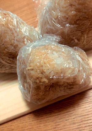 家にある物でぱぱっとおにぎり-レシピのメイン写真