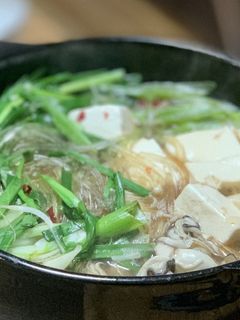 ラーメンスープの素で作る【簡単】中華風鍋-レシピのメイン写真
