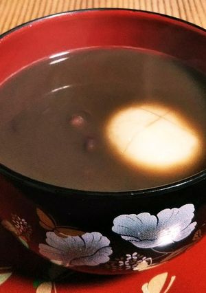 おばあちゃんから伝わる基本の小豆ぜんざい-レシピのメイン写真