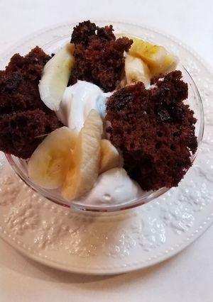 チョコマフィン トライフル バナナ-レシピのメイン写真