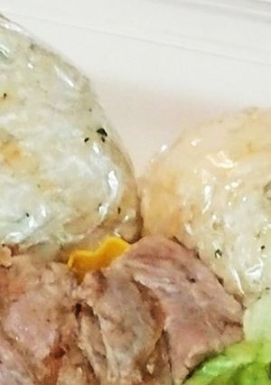 簡単✨大根菜を使った味噌風味おにぎり-レシピのメイン写真