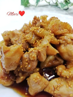 フライパンで簡単♡一口照り焼きチキン-レシピのメイン写真