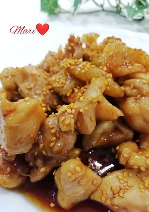 フライパンで簡単♡一口照り焼きチキン-レシピのメイン写真