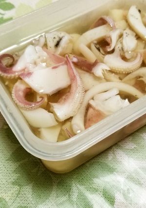 酢イカ-レシピのメイン写真