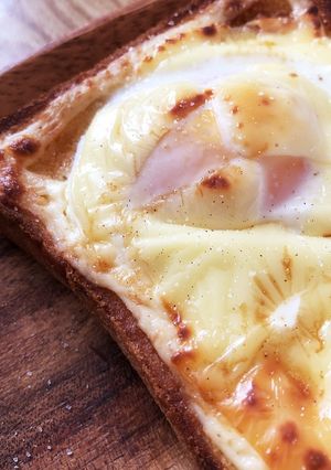 食パンで卵マヨチーズ♪♪-レシピのメイン写真