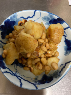 ジャガイモと大豆の味噌煮っころがし-レシピのメイン写真