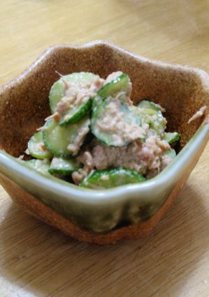 これからの季節に！きゅうりとツナの和え物-レシピのメイン写真