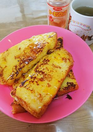 バターじゃなくてもフレンチトースト❤︎⃜-レシピのメイン写真