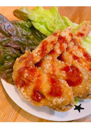 ヤンニョムチキン風〜手羽先〜-レシピのメイン写真