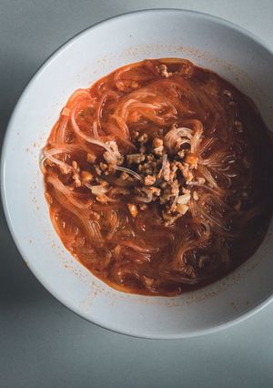 春雨で簡単ヘルシー担々麺-レシピのメイン写真