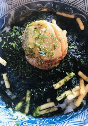お茶漬け●味つけ海苔＋梅干しののり茶漬け-レシピのメイン写真