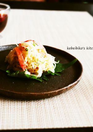 刺身のつま大根でシャキシャキなナムル-レシピのメイン写真