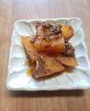ふじっこおかか昆布で♪簡単すぎ大根の煮物
