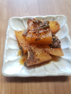 ふじっこおかか昆布で♪簡単すぎ大根の煮物-レシピのメイン写真