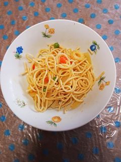 人参ドレッシングでスパゲティサラダ-レシピのメイン写真