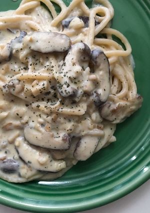 牛乳でも濃厚！きのこクリームパスタ-レシピのメイン写真