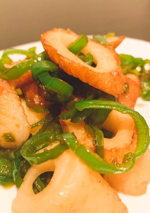 ピーマンとちくわのきんぴら-レシピのメイン写真