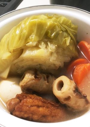キャベツそのままトロトロ煮-レシピのメイン写真
